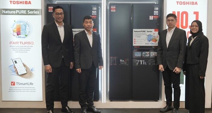 Toshiba Luncurkan Kulkas Empat Pintu