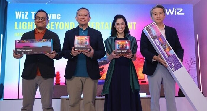 WiZ TV Sync Lights, Nonton Film Jadi Lebih Seru