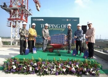 Casacomo Resmi Topping Off dan Buka Marketing Gallery