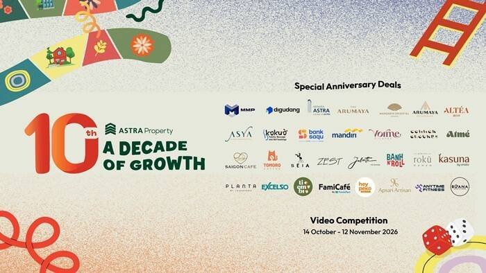 Decade of Growth Tema Perayaan 10th Astra Property
