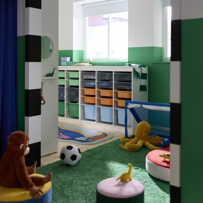 IKEA Padukan PAX dan TROFAST untuk Penyimpanan yang Lebih Fleksibel 11 Foto Ilustrasi TROFAST